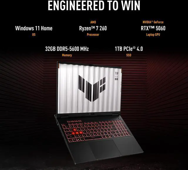 ASUS TUF Gaming A16 (2026) gaming laptop