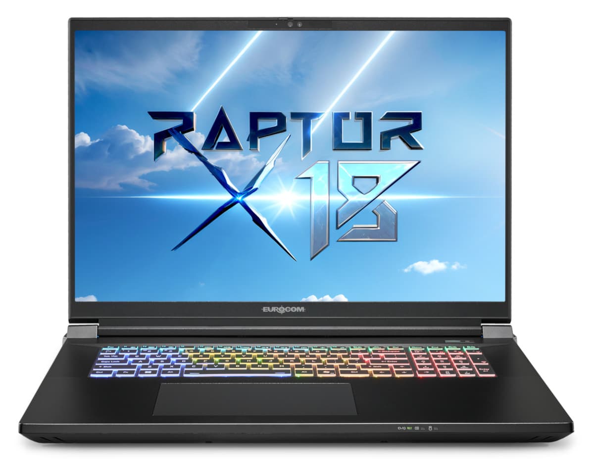 Eurocom Raptor X18 gaming laptop