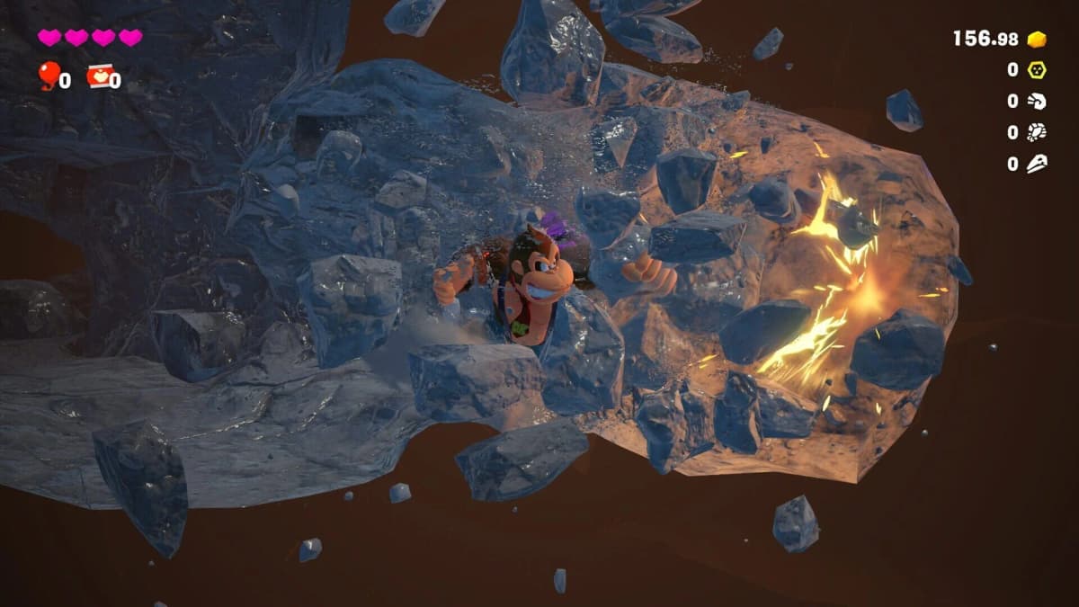 Screenshot from Donkey Kong: Bananza