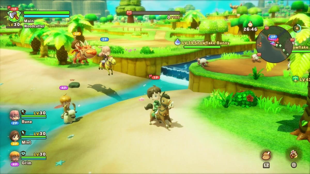 Screenshot from Fantasy Life i: The Girl Who Steals Time