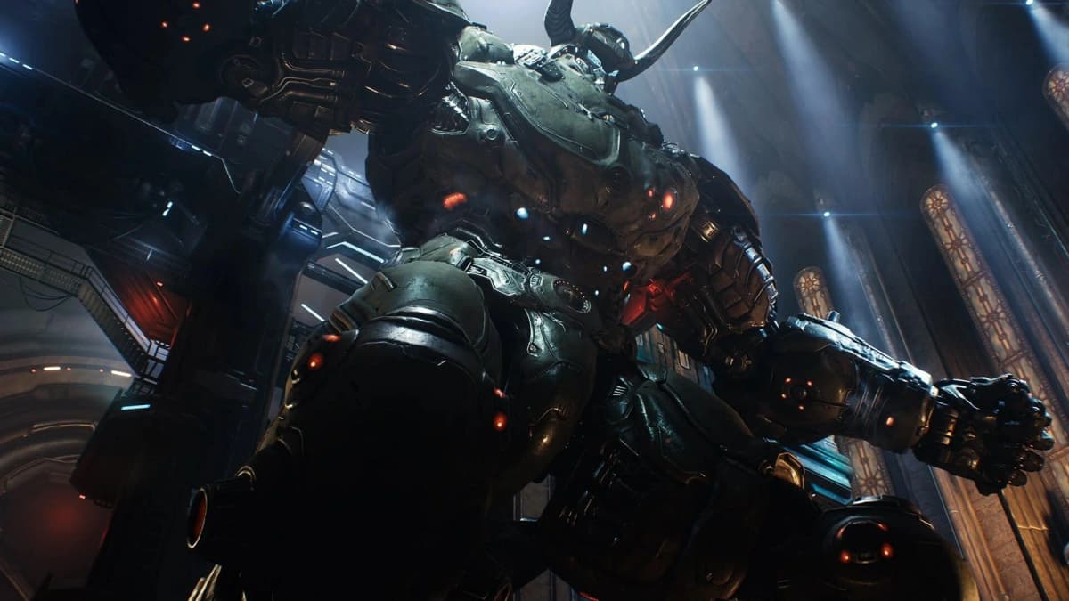 DOOM: The Dark Ages - Le Slayer face à une horde démoniaque