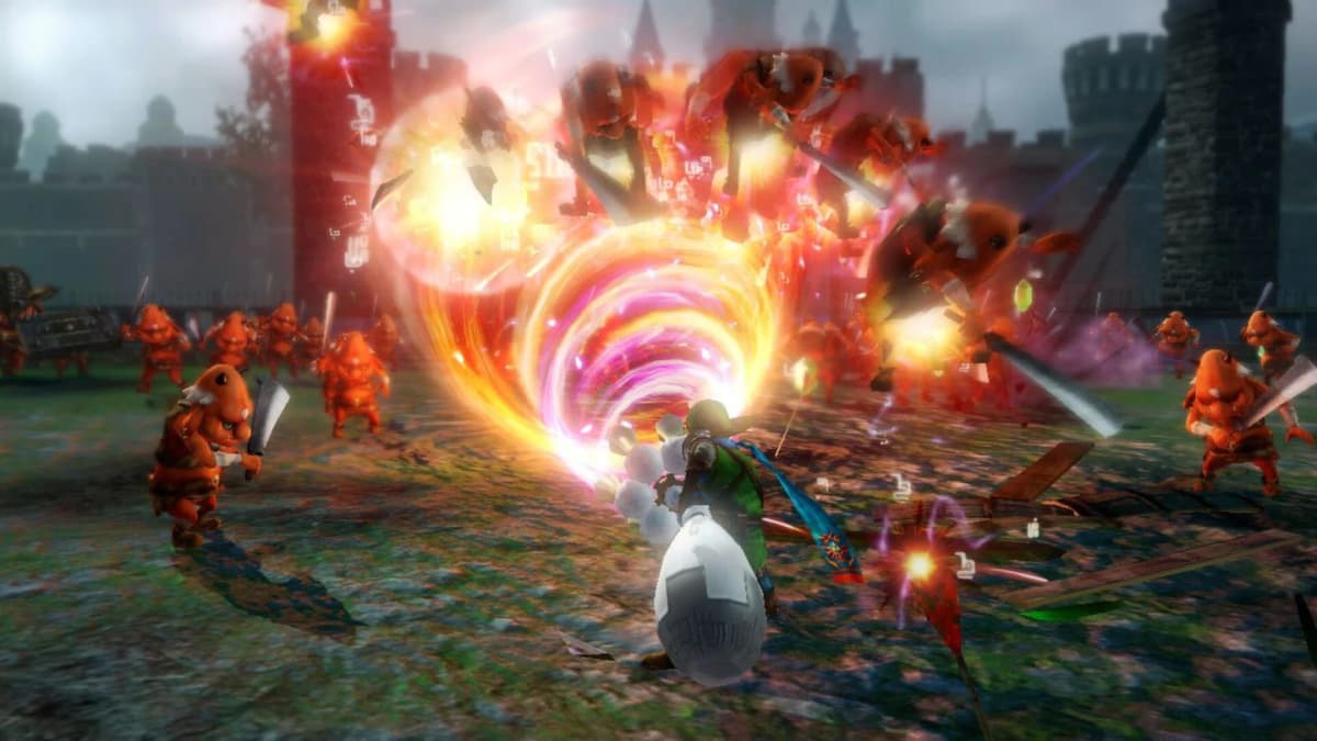 Personnages principaux de Hyrule Warriors : Les Chroniques du Sceau en pleine action