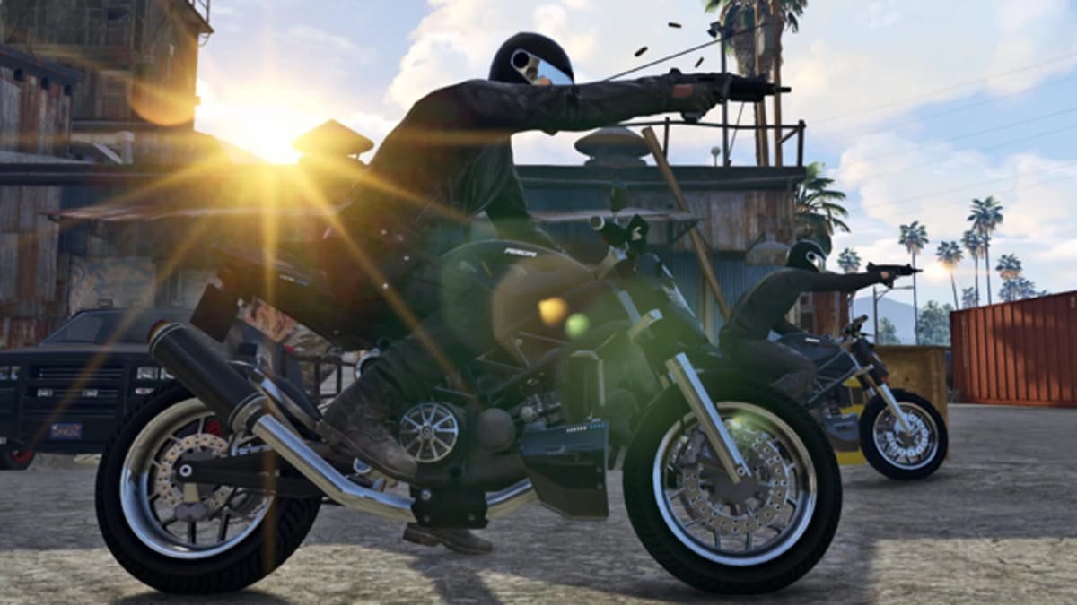 Joueurs échangeant des véhicules rares dans GTA Online.