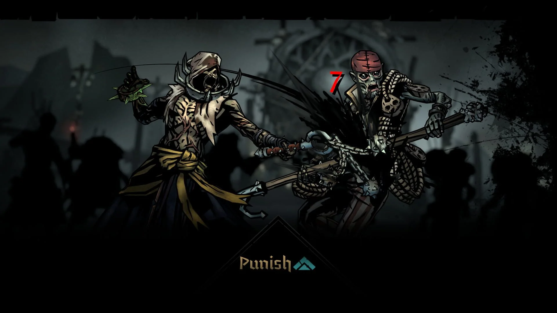 Exploration d'une nouvelle région avec la Coven dans Darkest Dungeon II
