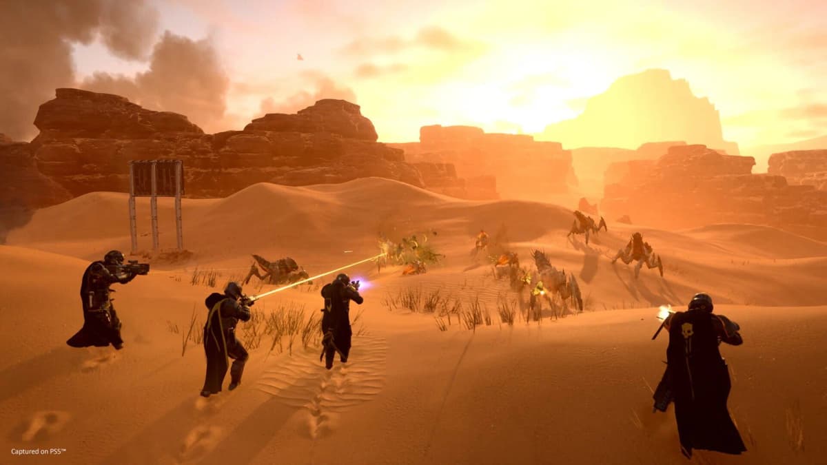 Screenshot from Helldivers 2
