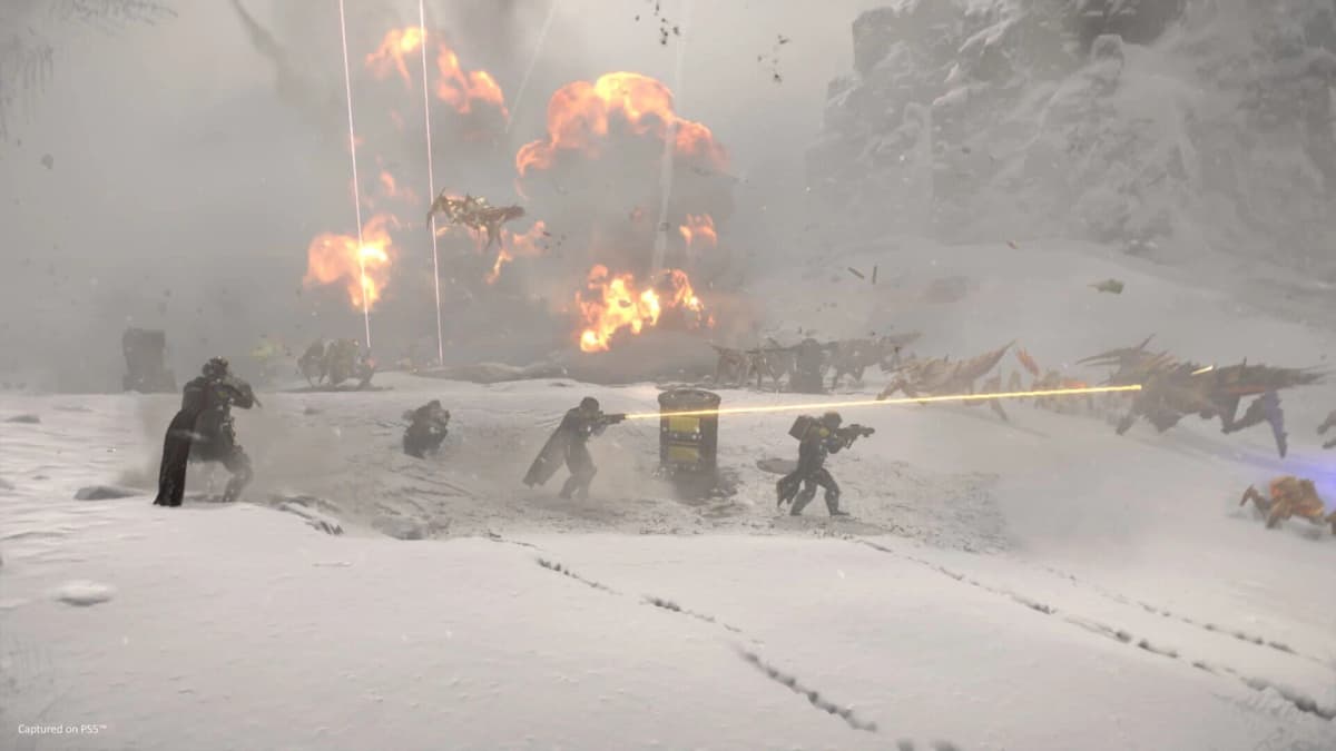 Screenshot from Helldivers 2