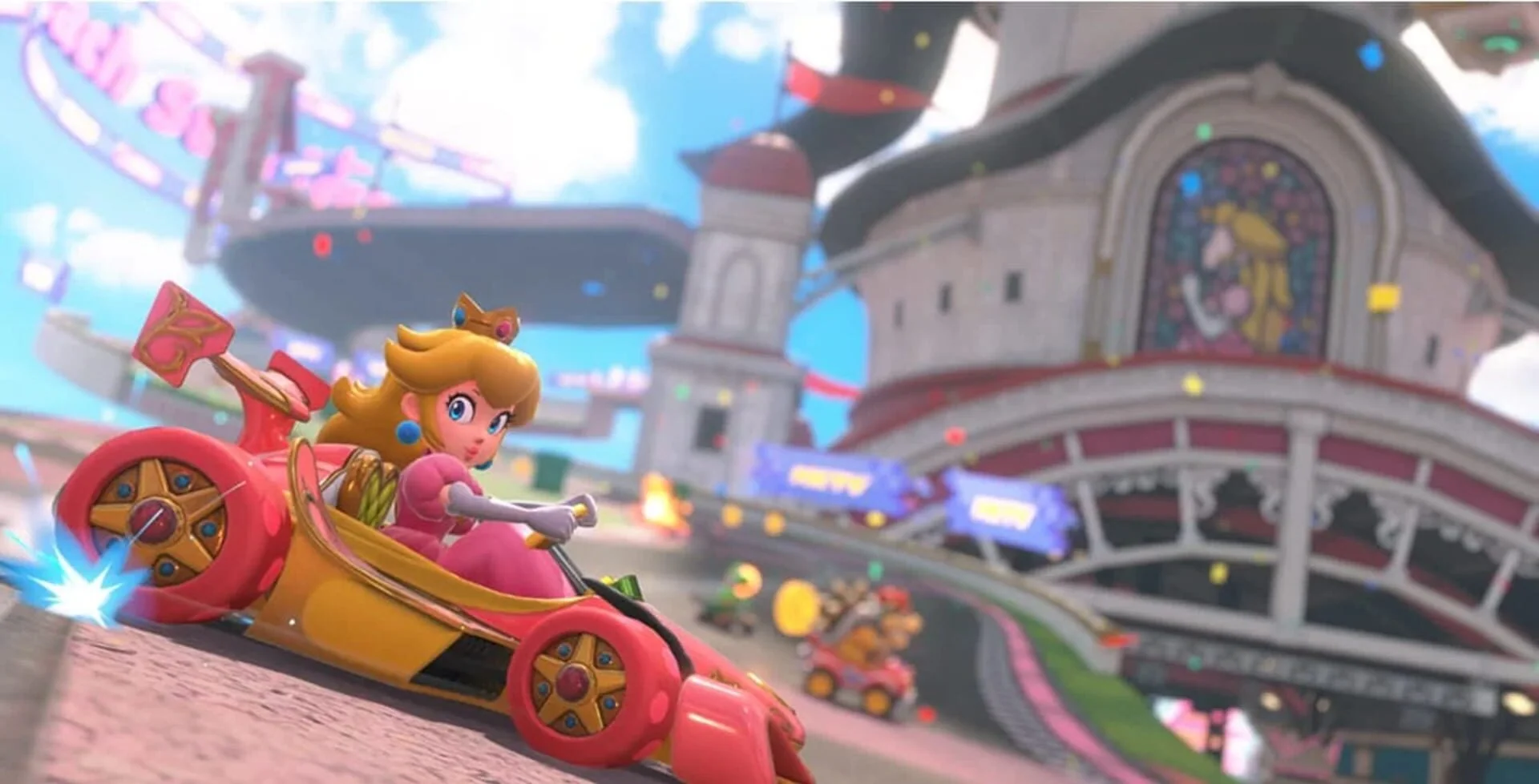 Nouveaux circuits et ambiance plus dense dans Mario Kart World