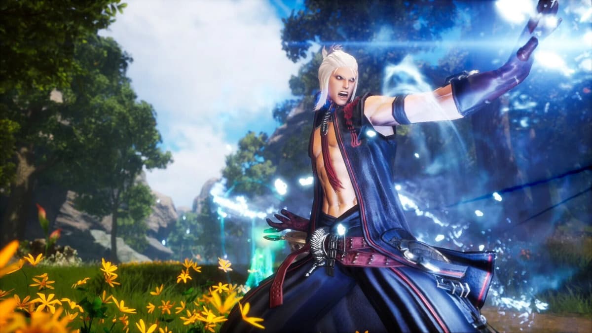 Interface de création de personnage détaillée dans Blade & Soul NEO, montrant de nouveaux modèles 3D