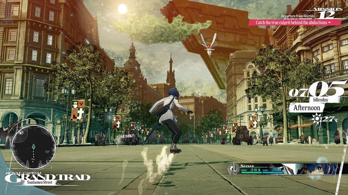 Screenshot from Metaphor: ReFantazio