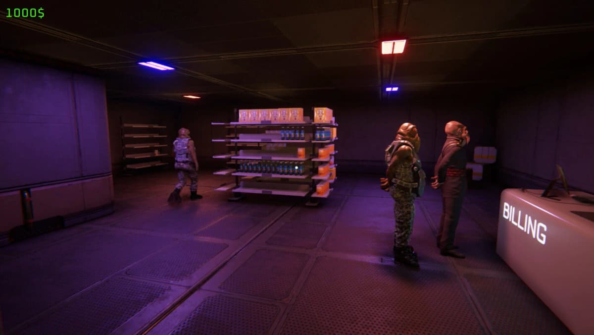 Alien Market Simulator - Gestion de stock, robots vendeurs et clients aliens aux exigences variées