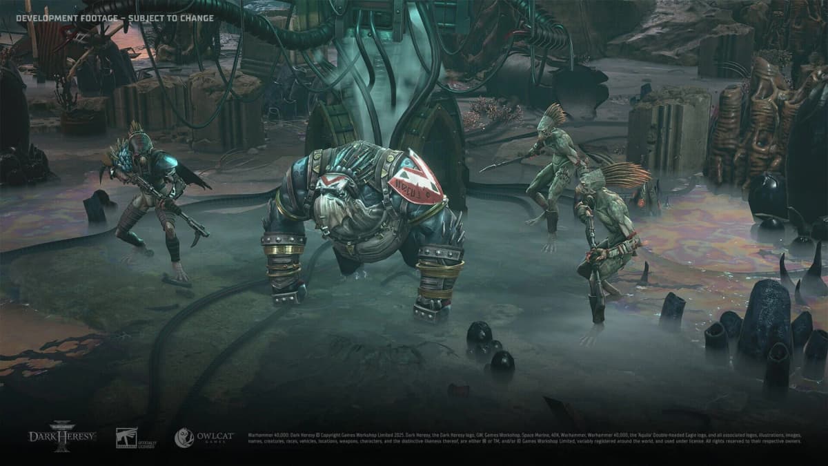 Combat tactique en tour par tour dans Warhammer 40,000: Dark Heresy.
