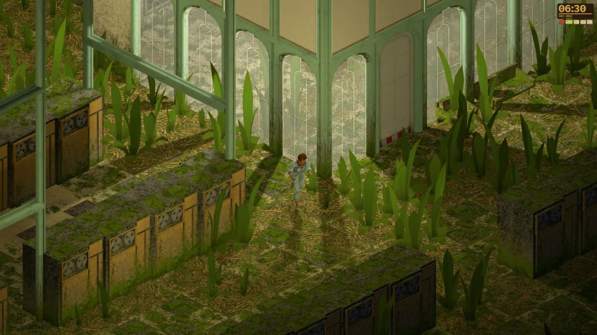 Exploration d'un module de vie plongé dans l'obscurité