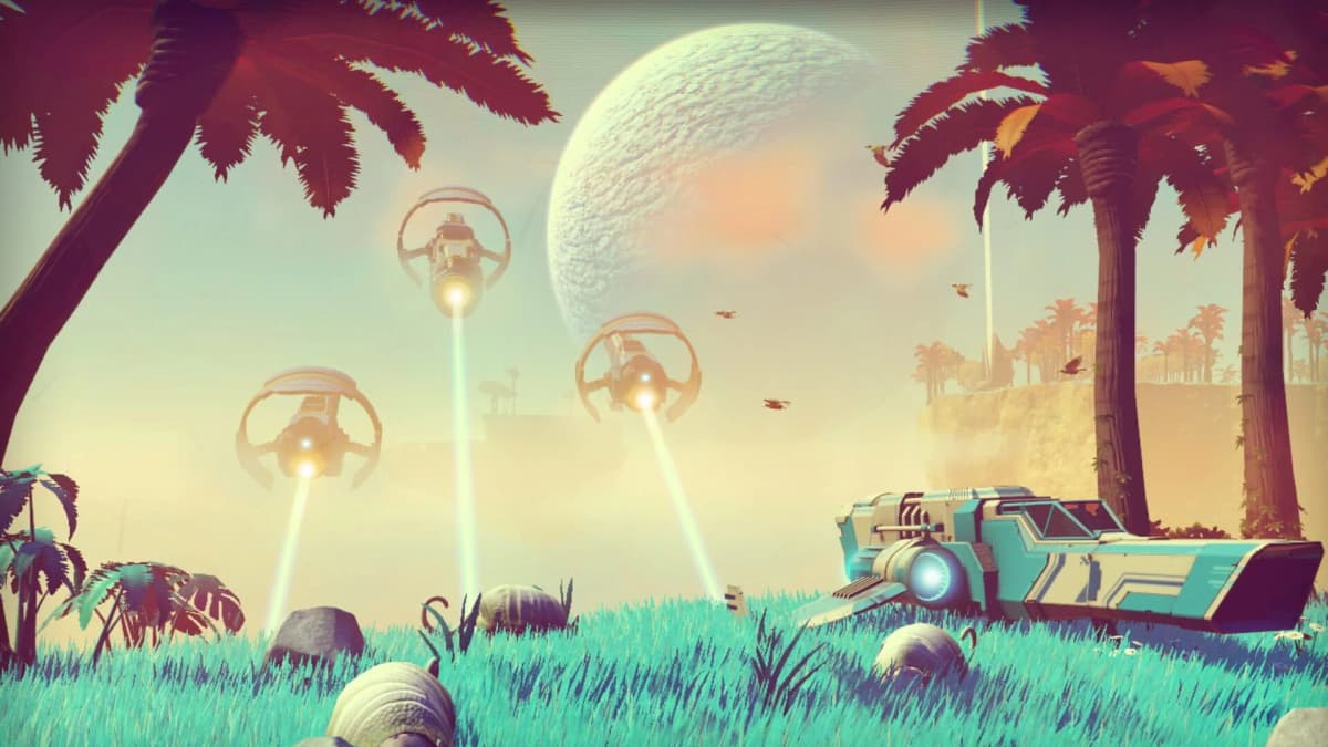 Gestion de citoyens dans une colonie de No Man's Sky, interface de management.