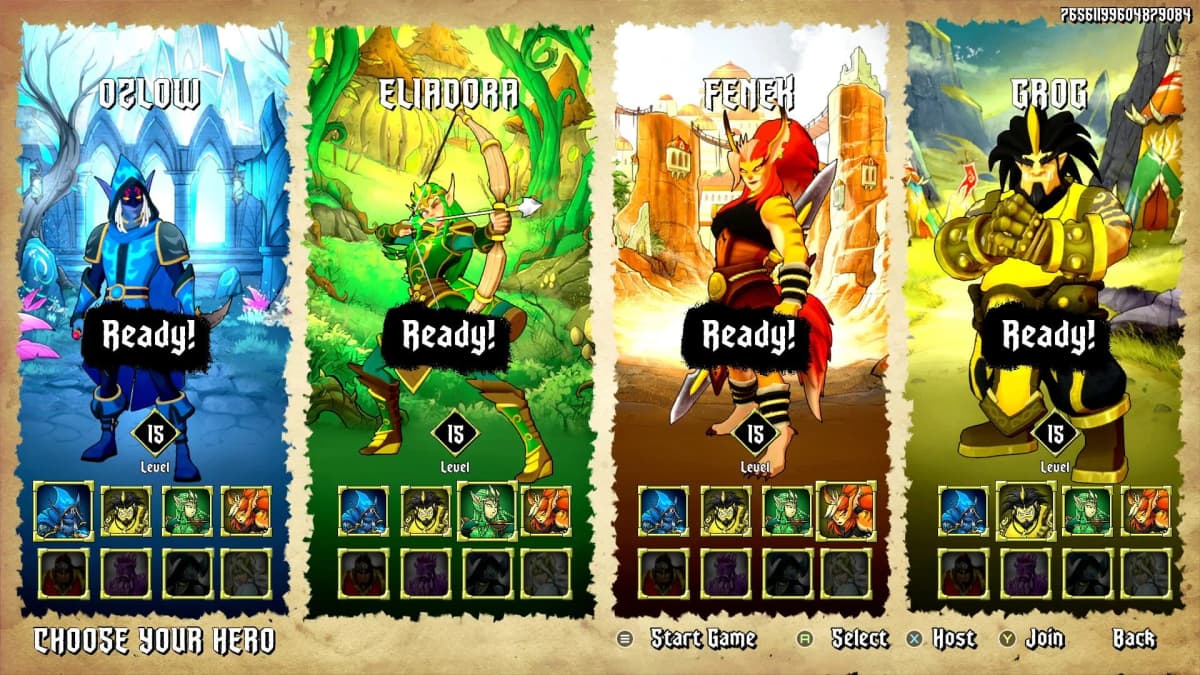 Screenshot from Heroes of Mount Dragon