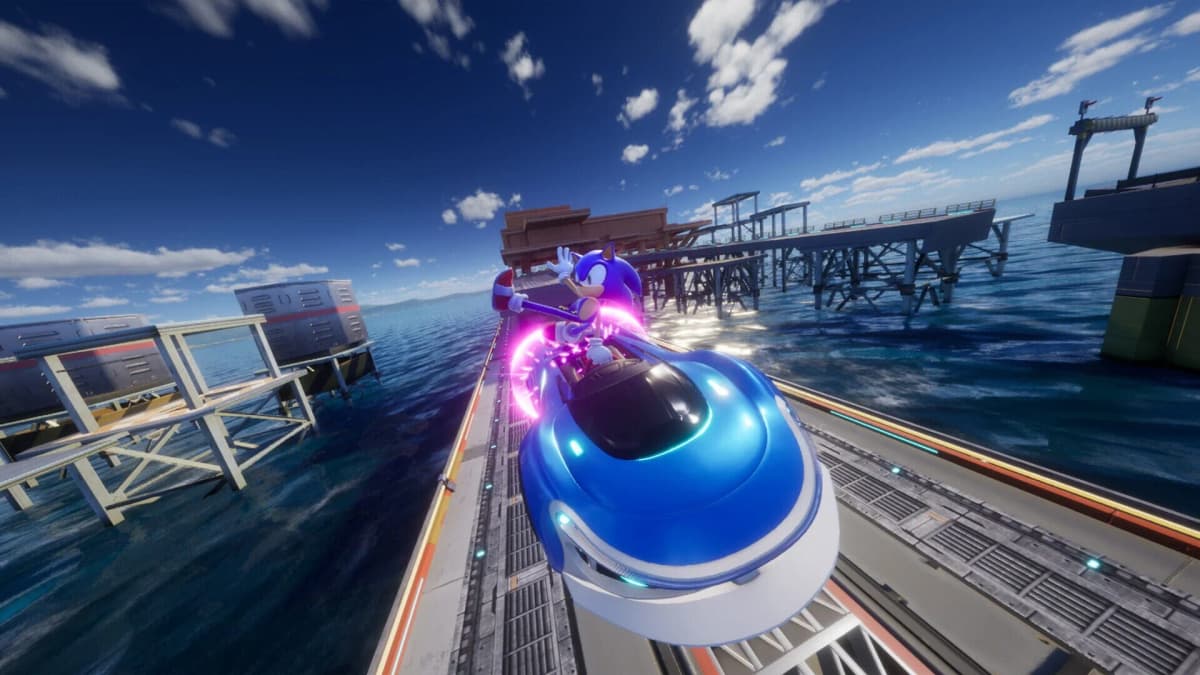 Screenshot from Sonic Racing: CrossWorlds