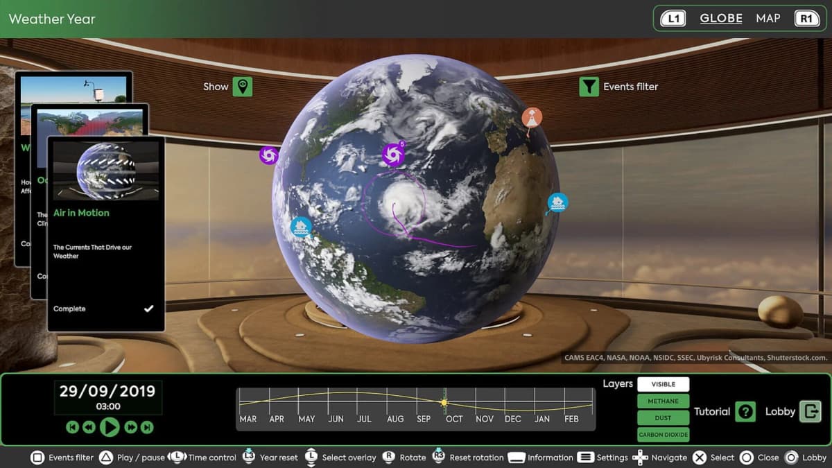 Climate Station : sensibilisation climatique en VR