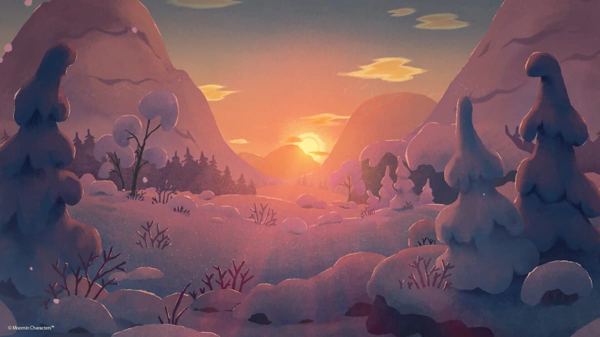 Screenshot from Moomintroll: Winter's Warmth