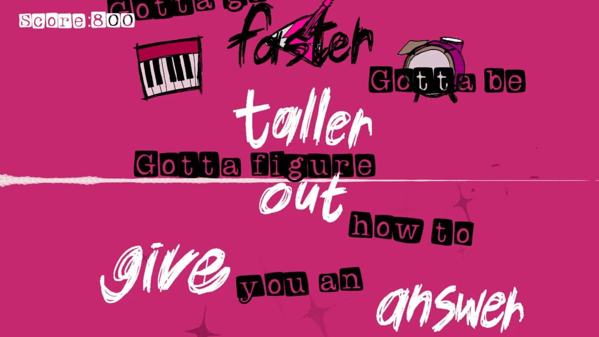 Screenshot from I Write Games Not Tragedies