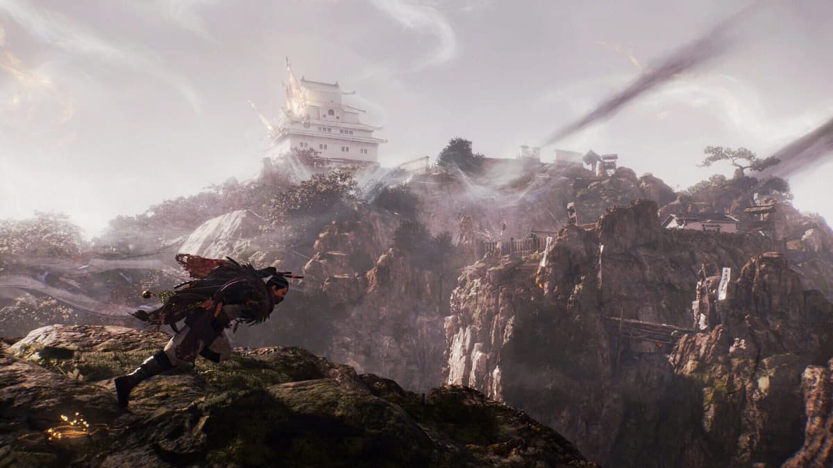 Combats avec effets spectaculaires dans Nioh 3