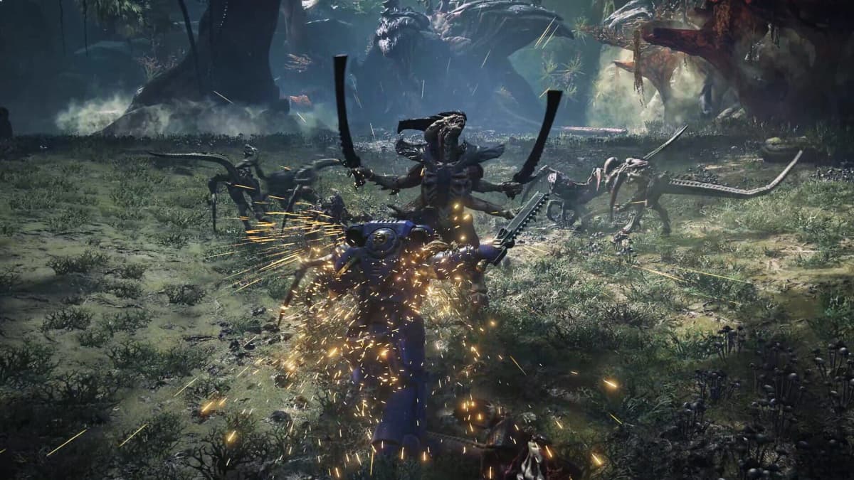 Ecran de préparation au mode Siège Space Marine 2