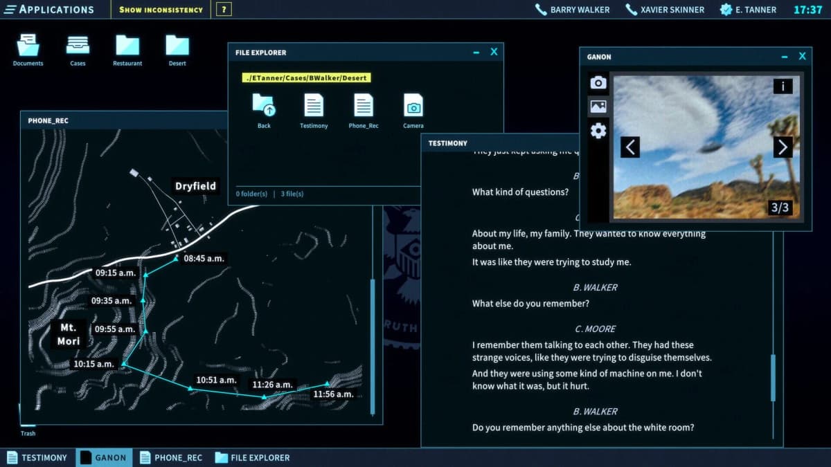 Screenshot from The Operator