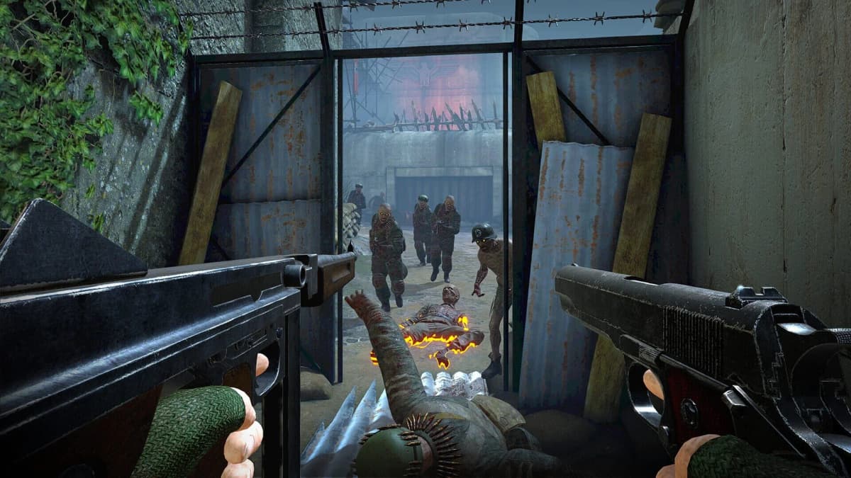 Screenshot from Zombie Army VR