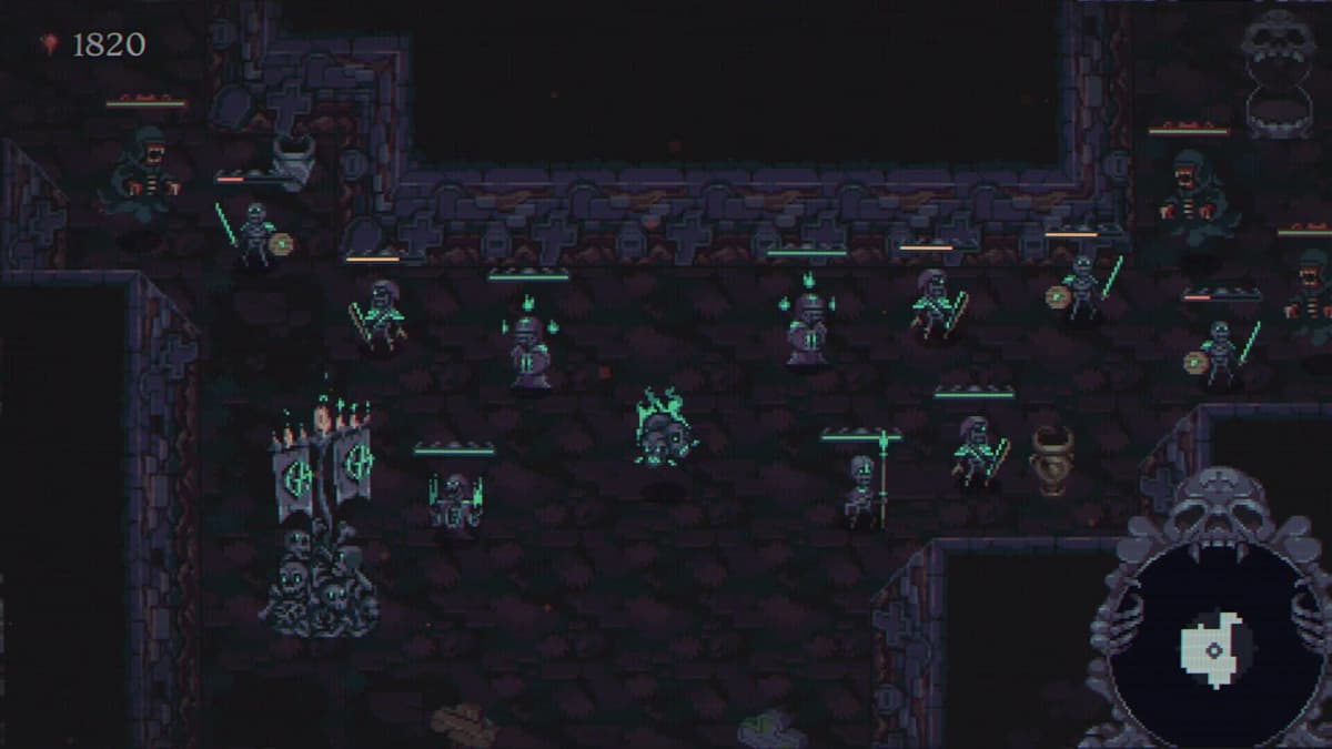 Screenshot from Skull Horde