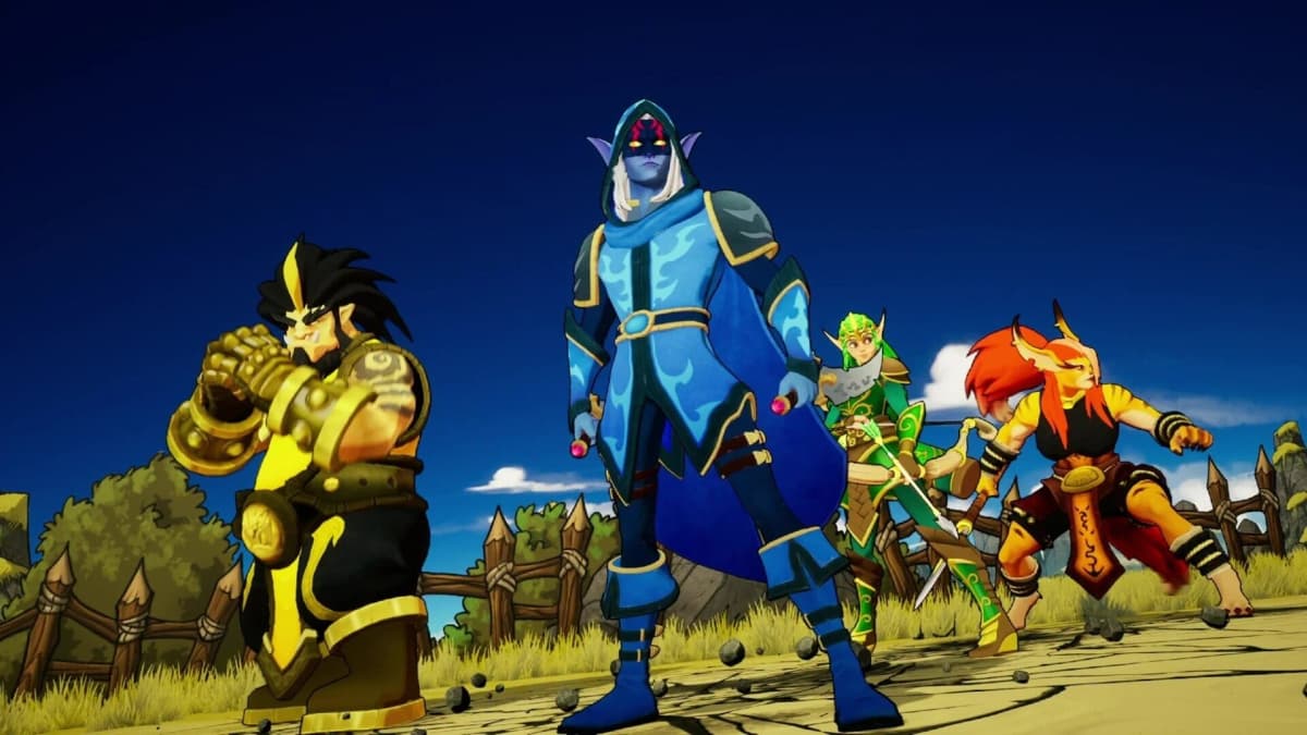 Screenshot from Heroes of Mount Dragon