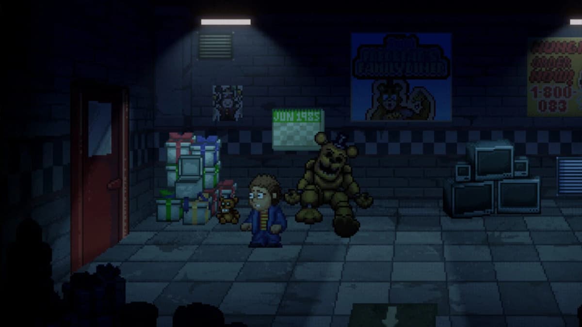 Screenshot from Five Nights at Freddy's: Into the Pit