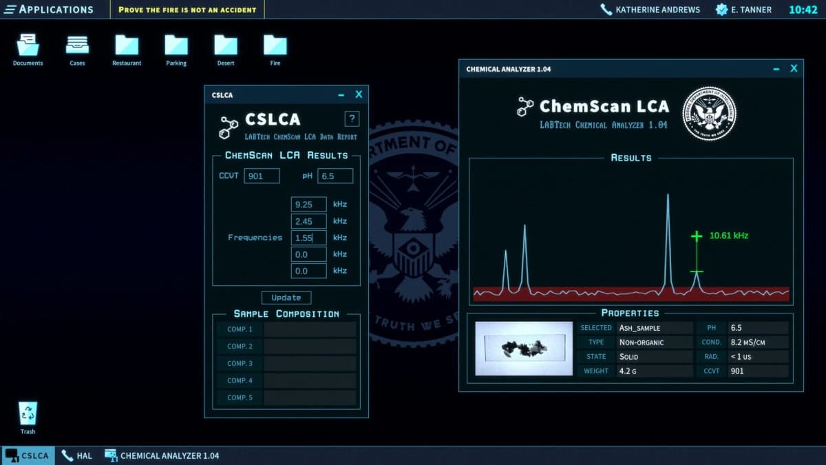 Screenshot from The Operator
