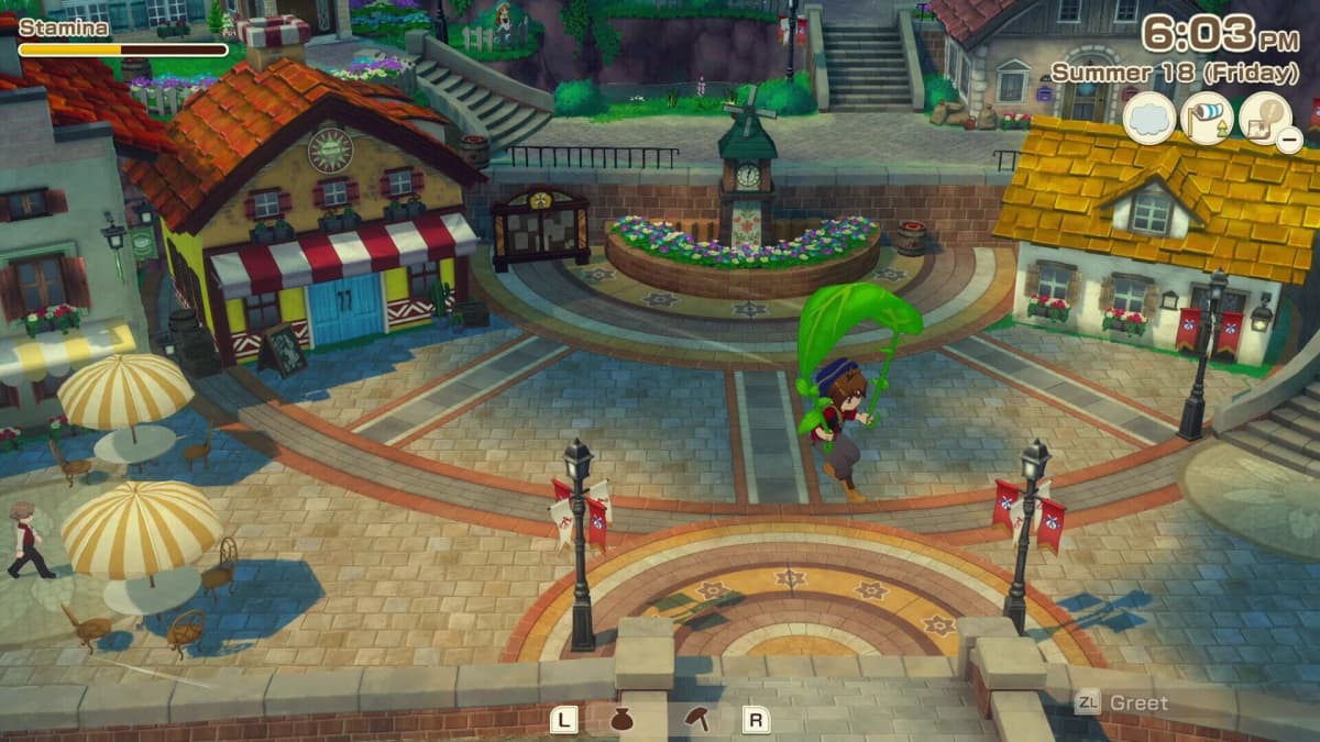 Screenshot from Story of Seasons: Grand Bazaar