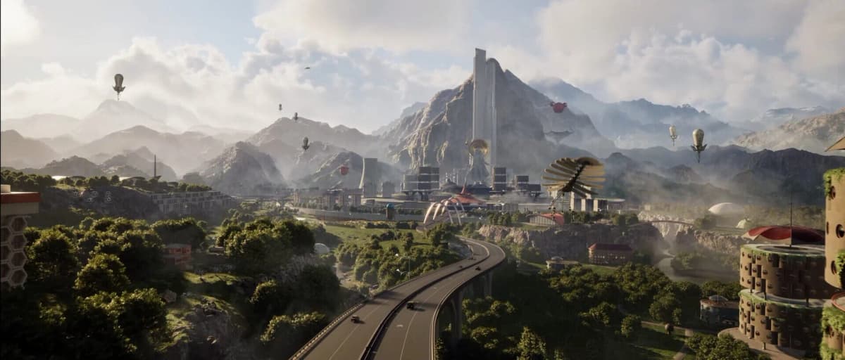 Environnement rétrofuturiste d’Atomic Heart II