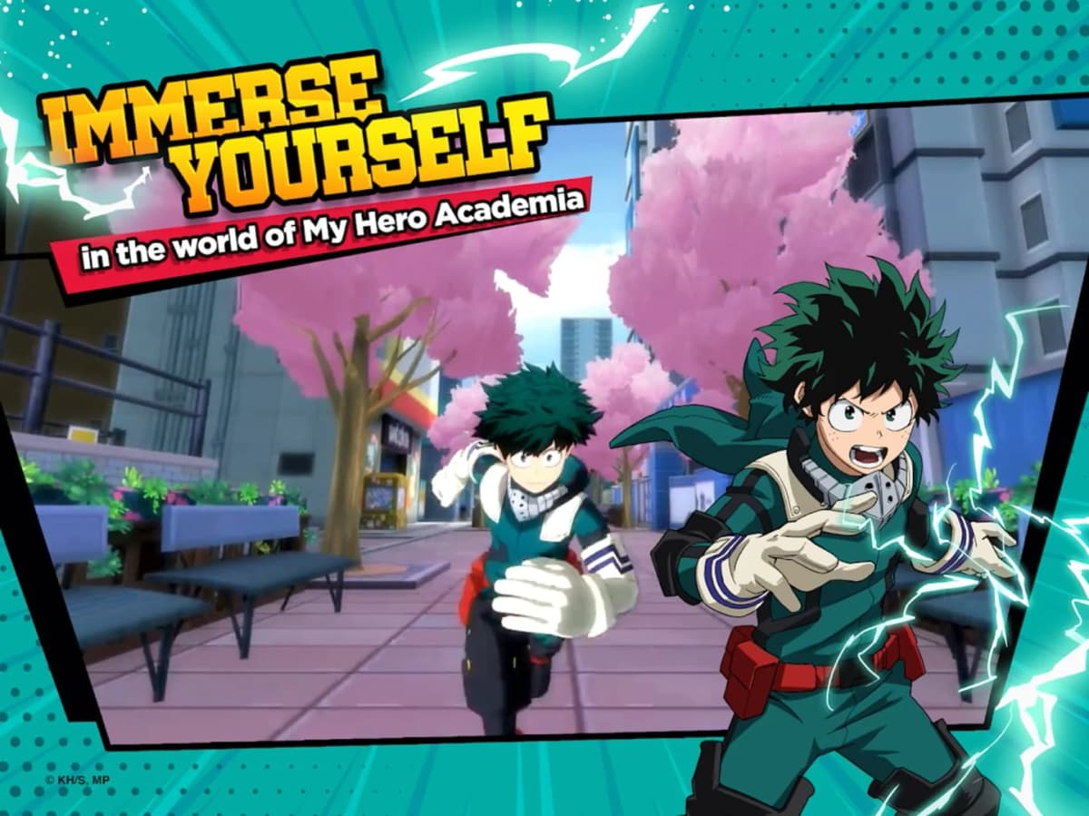 Screenshot from My Hero Academia: The Strongest Hero