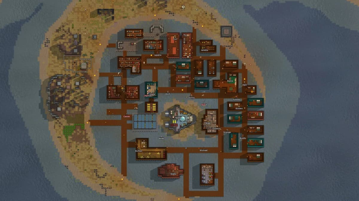 Screenshot from RimWorld: Odyssey