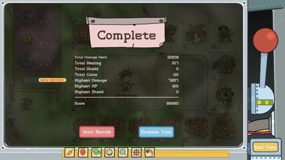 Screenshot from Roulette Hero