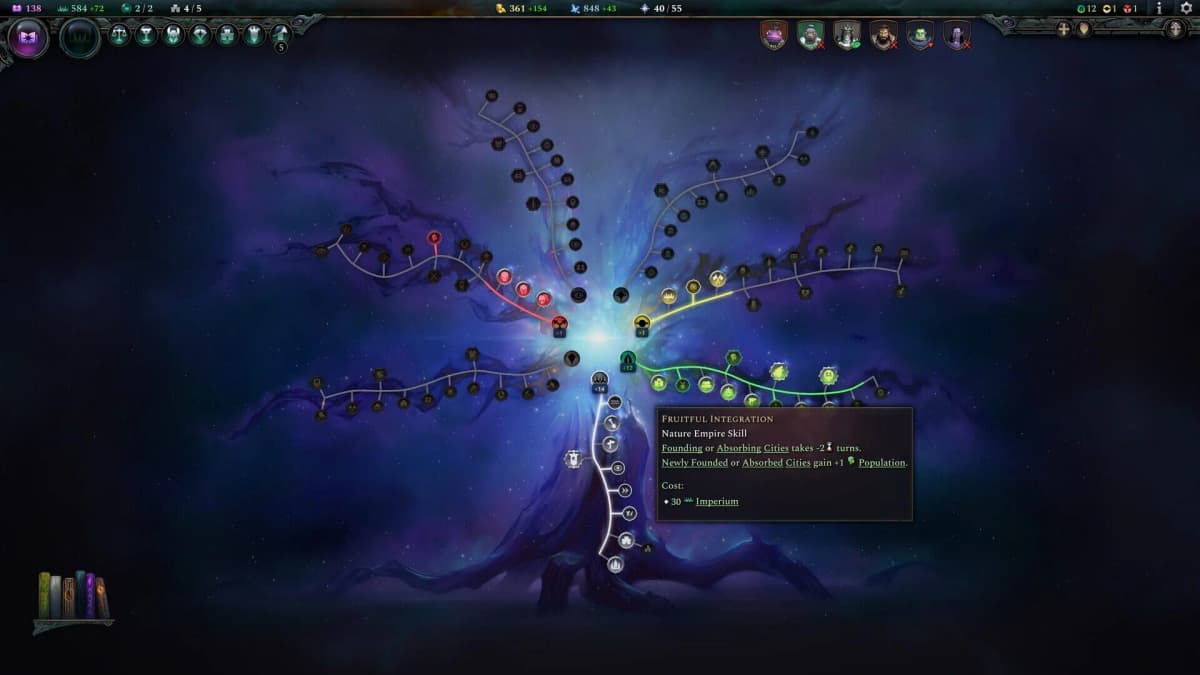 Screenshot from Age of Wonders 4