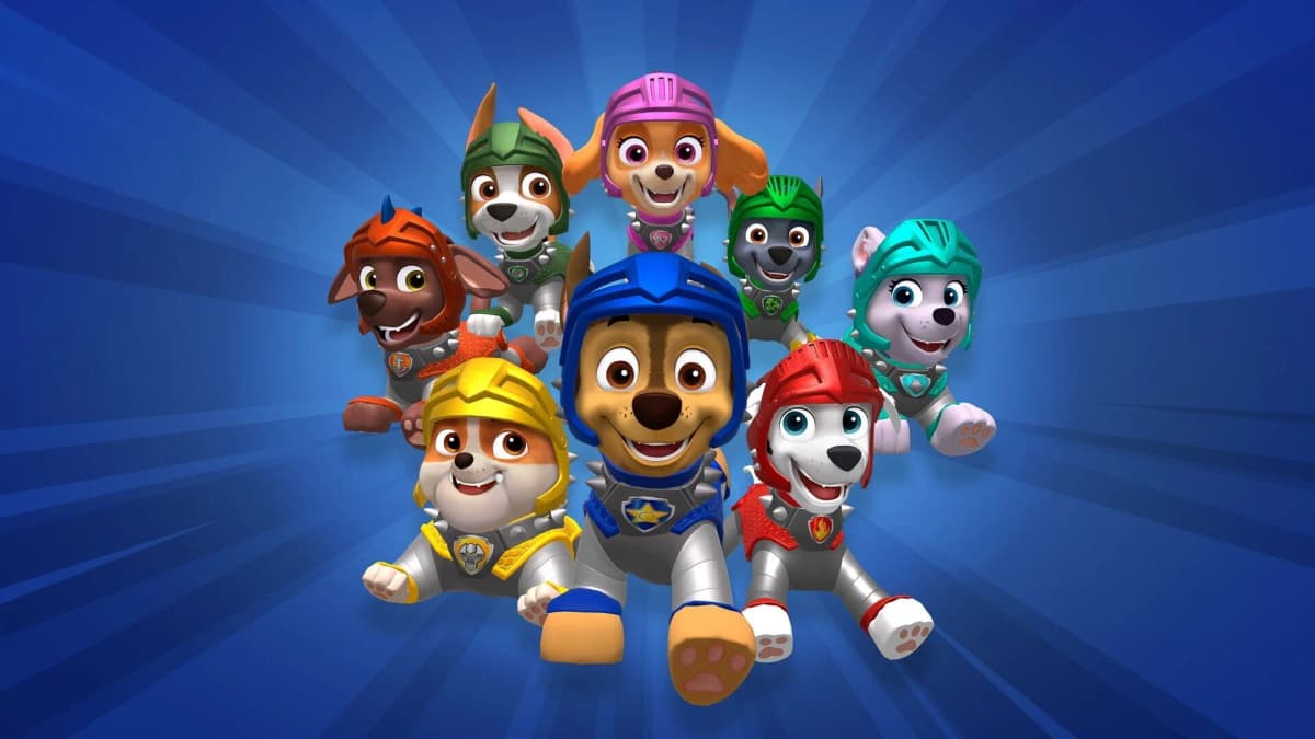 Screenshot from Paw Patrol World: Rescue Knights - Costume Pack