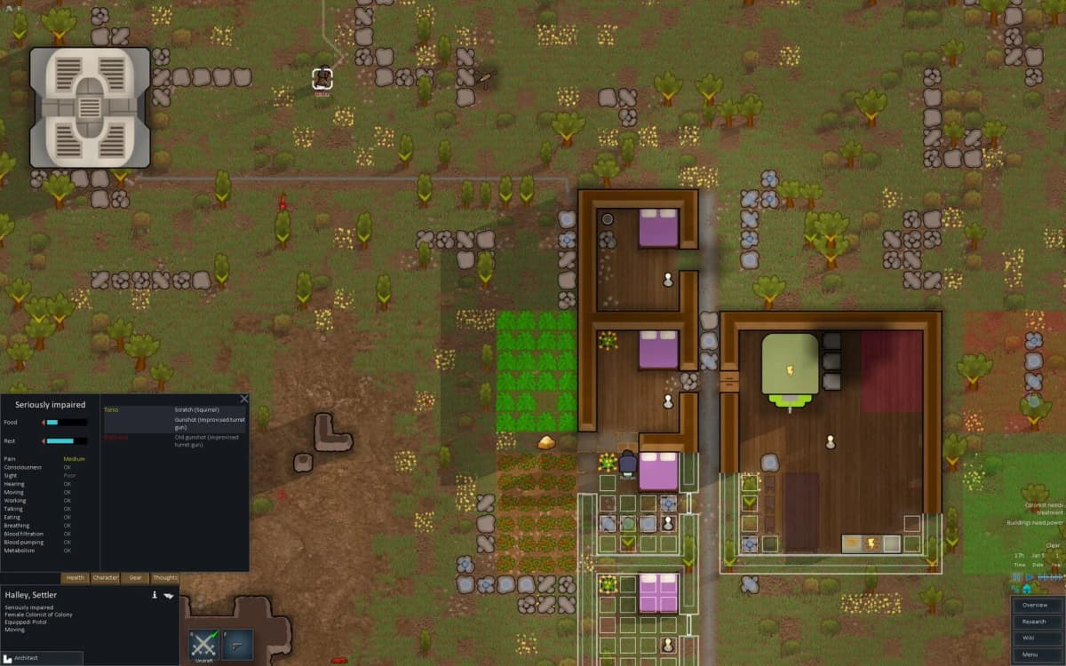 RimWorld Odyssey : Gravship, biomes extrêmes et renouveau