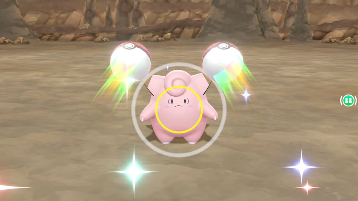Screenshot from Pokémon: Let's Go, Eevee!