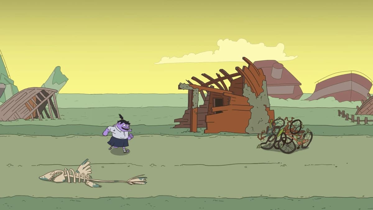 60 Seconds! Souper Scavenger : Robot Gentleman transforme la baston pour une conserve en endless