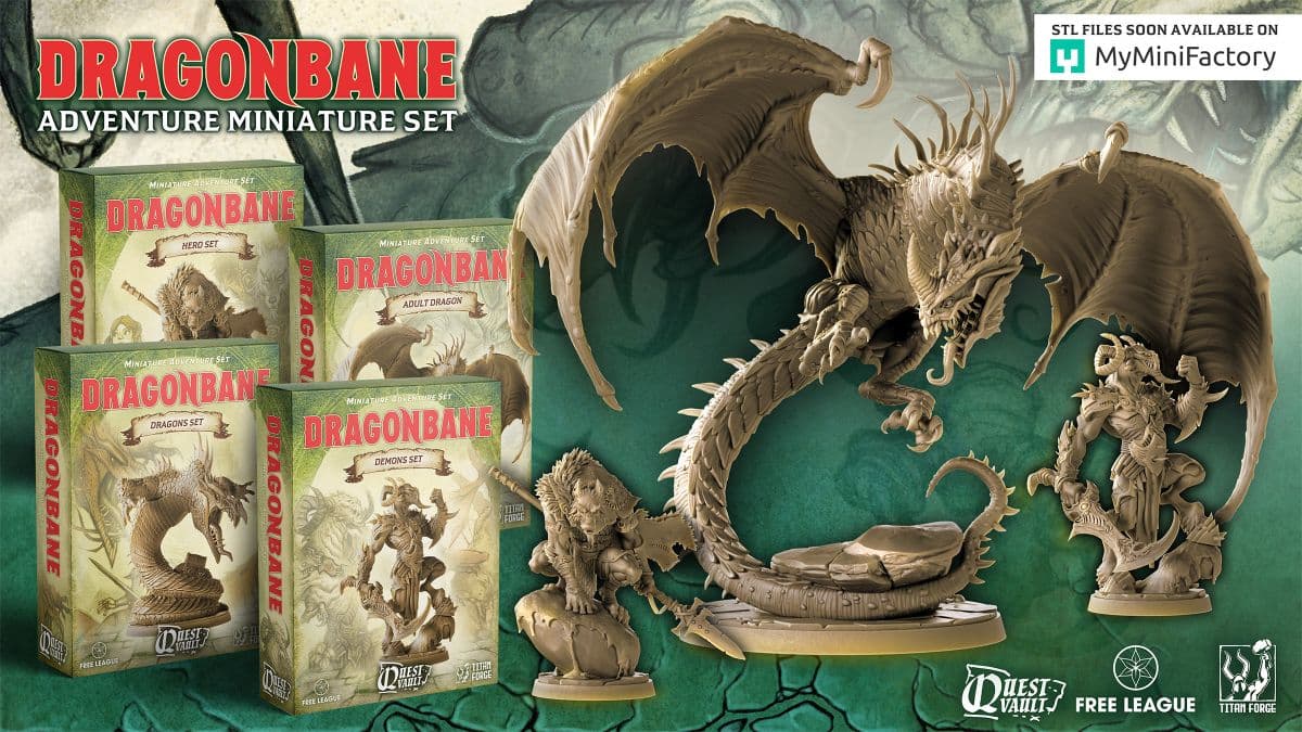 Dragonbane x Titan Forge : Immersion et Narration en Figurines