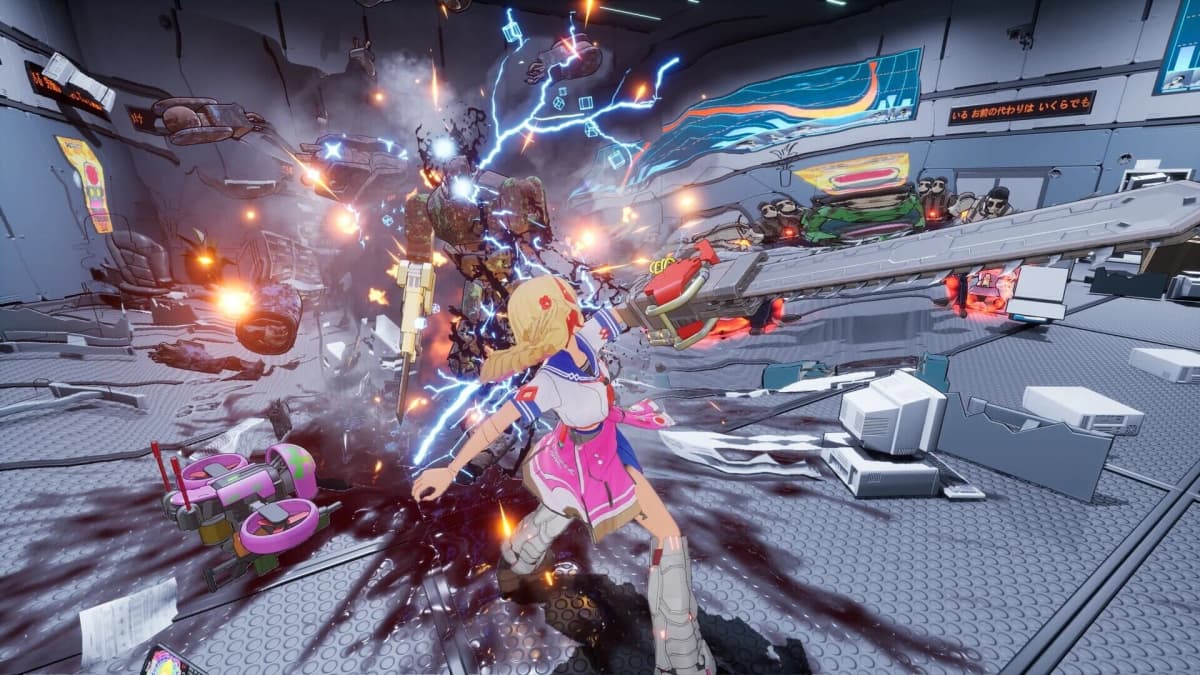 Screenshot from Full Metal Schoolgirl