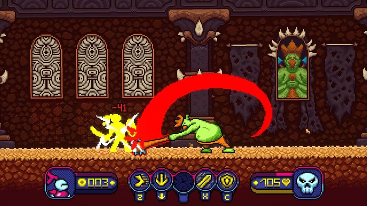 Screenshot from Tiny Pixels Vol. 2: Stormy Knights