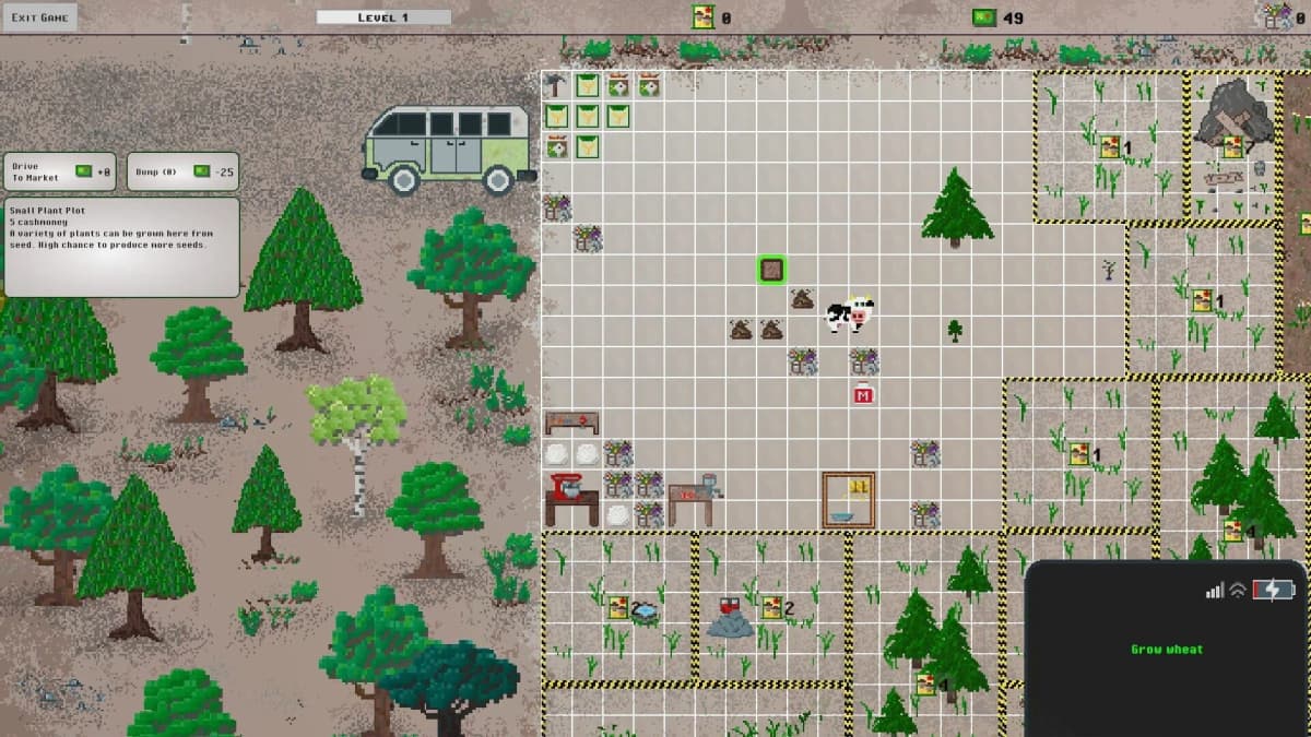 Screenshot from Cruft