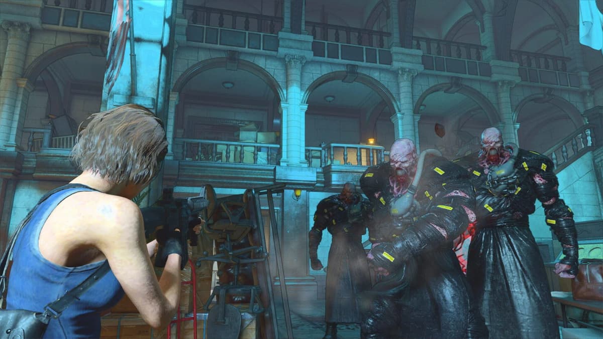 Screenshot from Resident Evil Re:Verse