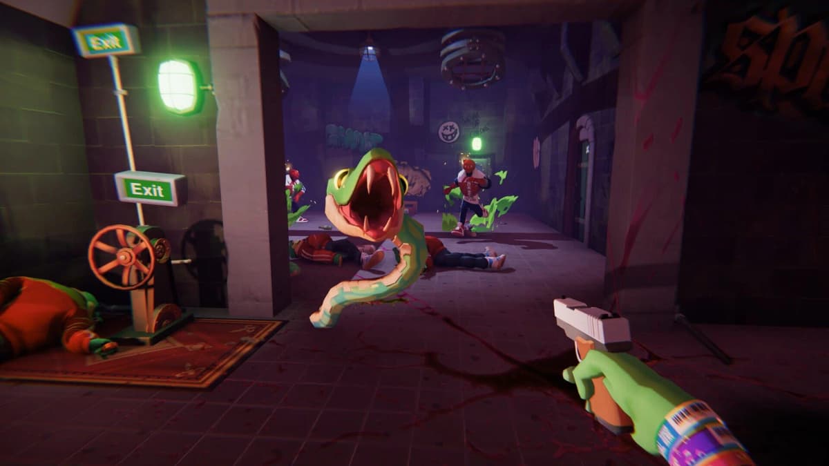 Screenshot from Anger Foot