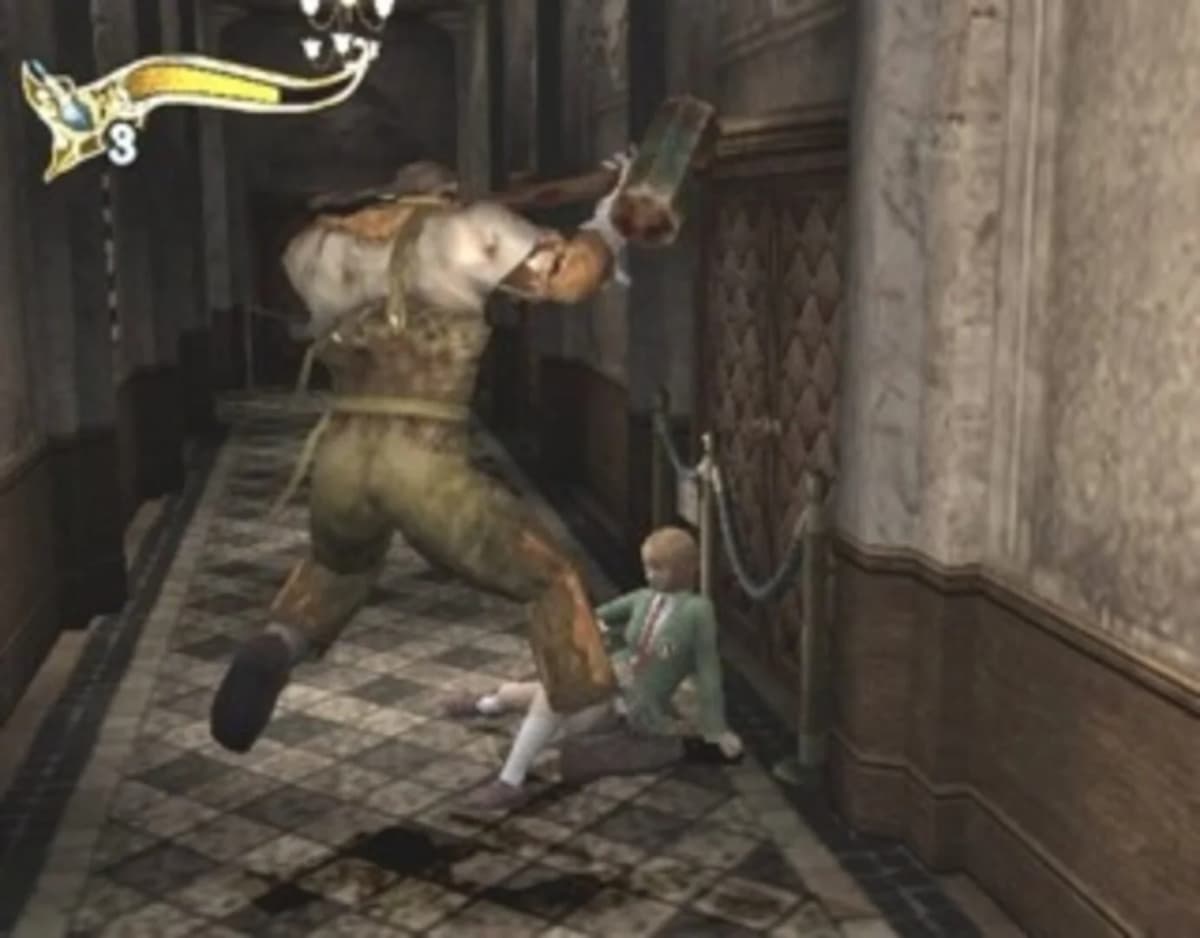 Screenshot from Clock Tower 3
