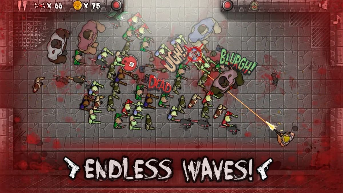 Screenshot from Zombies Overloaded