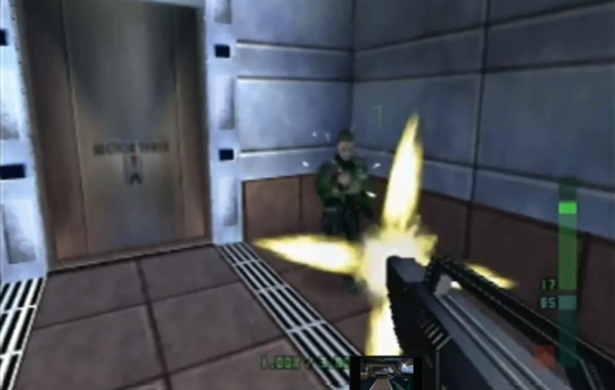 Screenshot from Perfect Dark