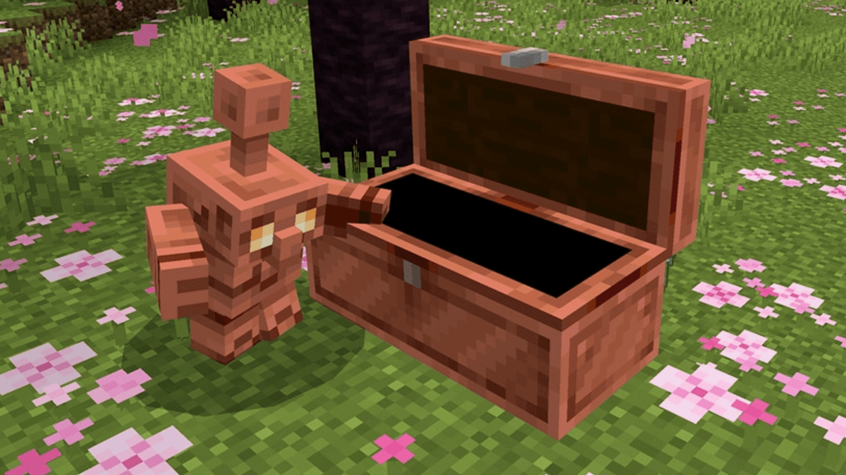 Minecraft célèbre le golem de cuivre : l’inventaire se range tout seul